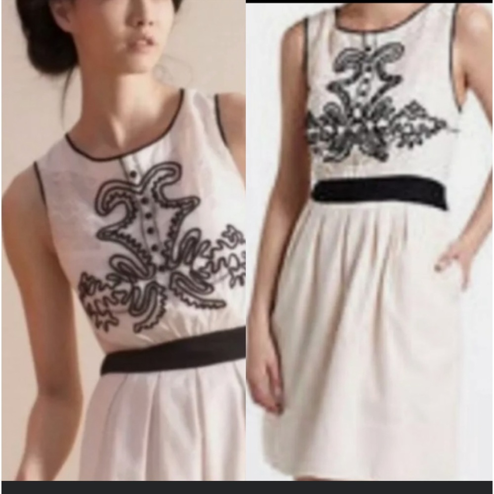 Anthropologie Liefnotes Open Air Corduroy Theatre dress NWOT
